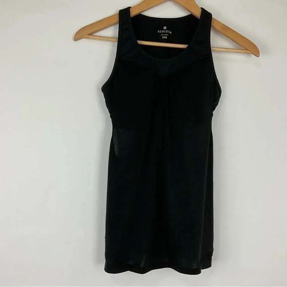 Athleta Open Back Built In Bra Tank Top Size XXS - Picture 1 of 7
